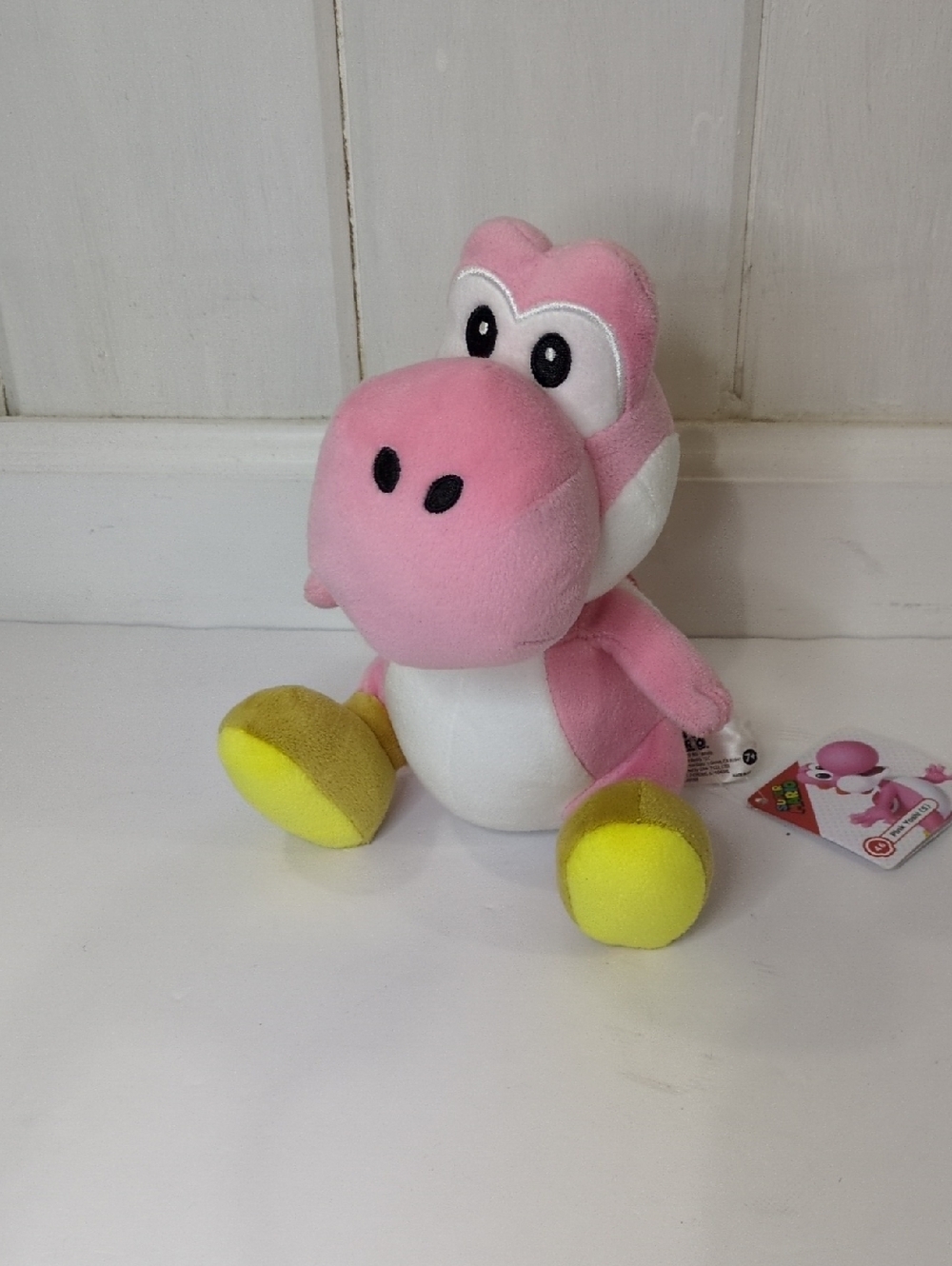 Pink Yoshi All Star 8" Super Mario Bros Genuine Sanei Little Buddy NWT